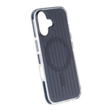 iPhone 17 Cover Bølget MagSafe Mørkeblå