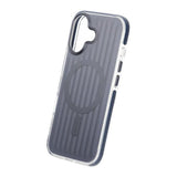 iPhone 17 Cover Bølget MagSafe Mørkeblå