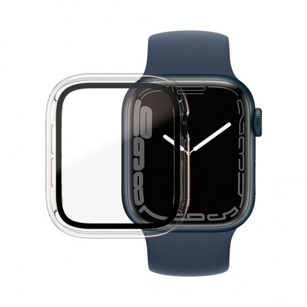 PanzerGlass Apple Watch 45mm Cover med Skærmbeskyttelse Full Body Transparent