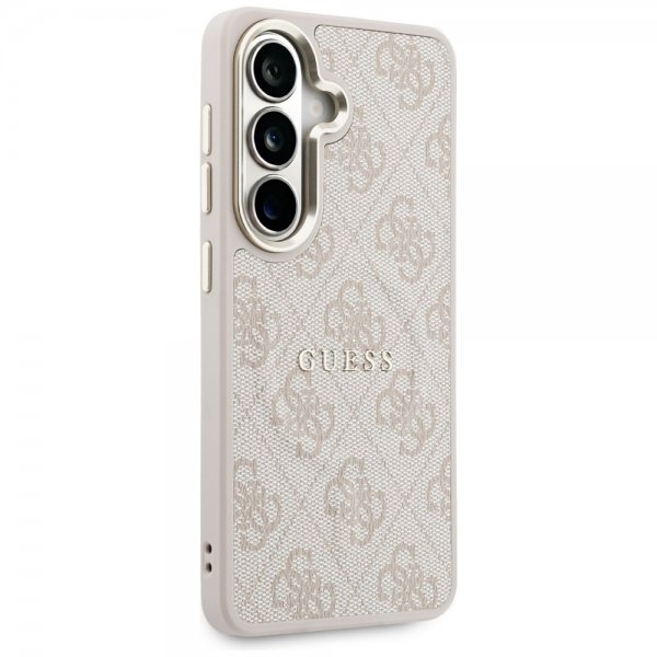 Guess Samsung Galaxy S26 Cover 4G Præget MagSafe Lyserød