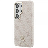 Guess Samsung Galaxy S26 Ultra Cover 4G Round MagSafe Rosa