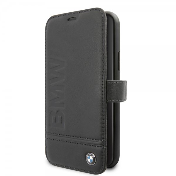 BMW iPhone 11 Cover med Logo Sort