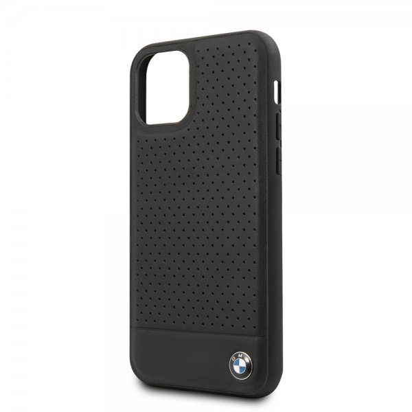 BMW iPhone 11 Pro Max Cover Perforeret Sort