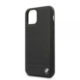 BMW iPhone 11 Pro Max Cover Perforeret Sort