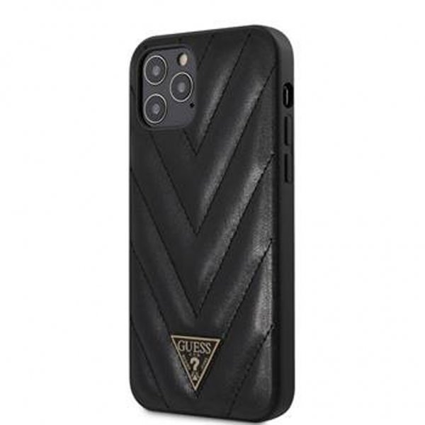 Guess iPhone 12 Pro Max Cover V Quilted Sort