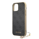 Guess iPhone 12/iPhone 12 Pro Cover 4G Charms Grå