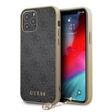 Guess iPhone 12 Pro Max Cover 4G Charms Grå