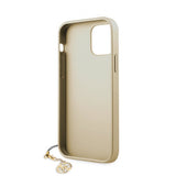 Guess iPhone 12 Mini Cover 4G Charms Brun