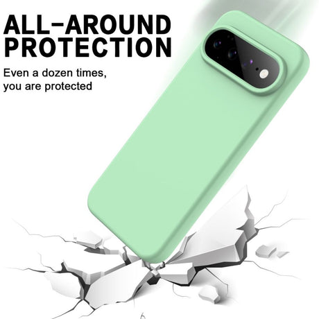 Google Pixel 11 Pro XL Cover med Strap Silikone Grøn