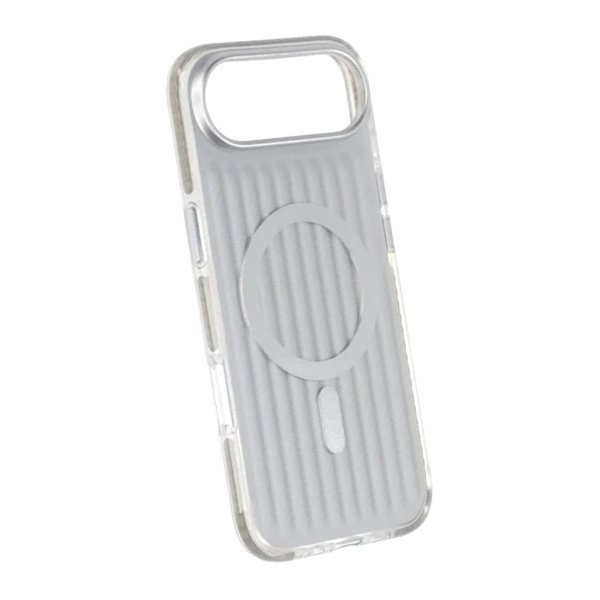 iPhone Air Skal Korrugerat MagSafe Silver