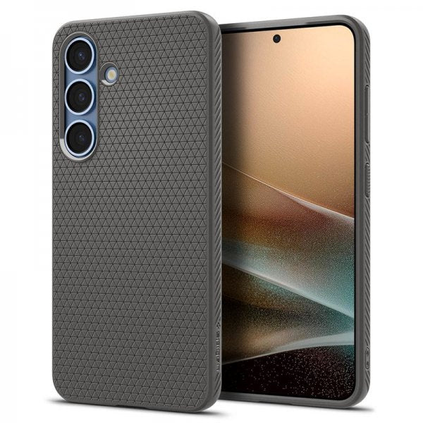 Spigen Samsung Galaxy S25 Plus Cover Liquid Air Marble Gray