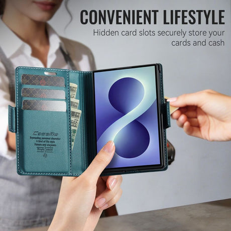 CaseMe Samsung Galaxy Z Fold 8 Etui 023 Series Grøn