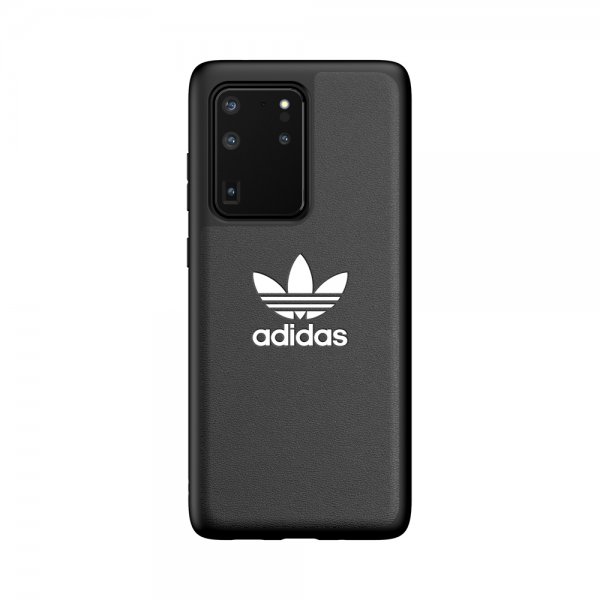 Adidas Samsung Galaxy S20 Ultra Cover OR Moulded Case Trefoil Sort
