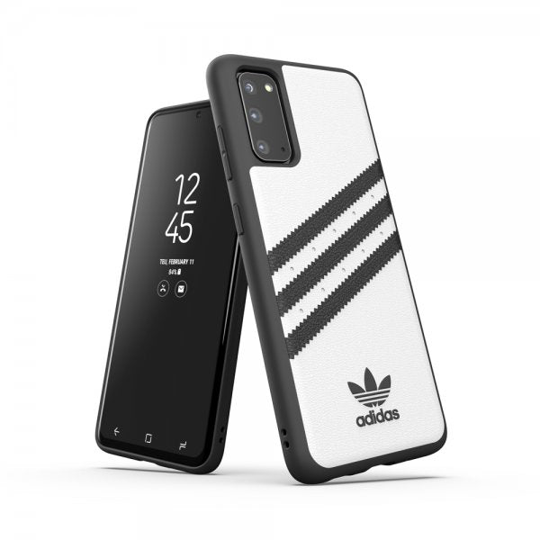 Adidas Samsung Galaxy S20 Cover OR 3 Stripes Snap Case Hvid