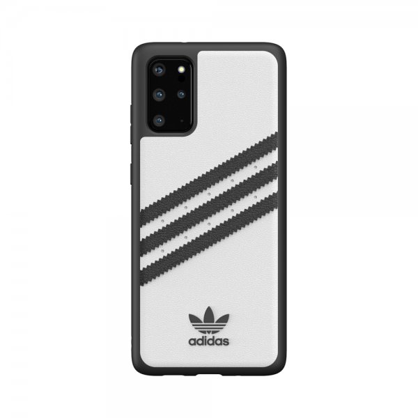 Adidas Samsung Galaxy S20 Plus Cover OR 3 Stripes Snap Case Hvid