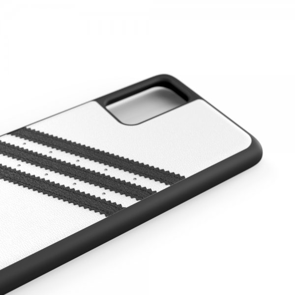 Adidas Samsung Galaxy S20 Plus Cover OR 3 Stripes Snap Case Hvid