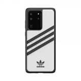 Adidas Samsung Galaxy S20 Ultra Cover OR 3 Stripes Snap Case Hvid
