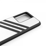 Adidas Samsung Galaxy S20 Ultra Cover OR 3 Stripes Snap Case Hvid