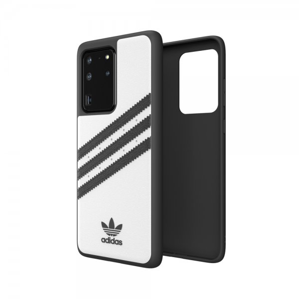 Adidas Samsung Galaxy S20 Ultra Cover OR 3 Stripes Snap Case Hvid