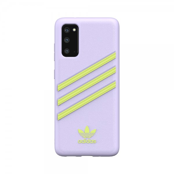 Adidas Samsung Galaxy S20 Cover ELLER 3 Stripes Snap Case Lilla