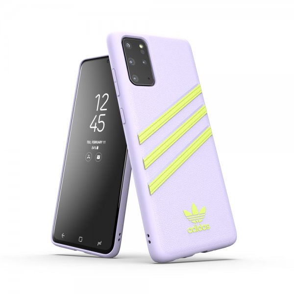 Adidas Samsung Galaxy S20 Plus Cover ELLER 3 Stripes Snap Case Lilla