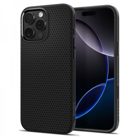 Spigen iPhone 16 Pro Cover Liquid Air T MagFit Matte Black