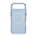 iPhone Air Cover Bølget MagSafe Lyseblå
