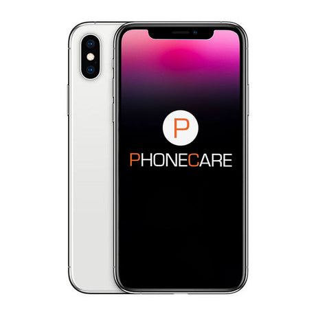 Brugt iPhone X 64GB Sølv – God stand