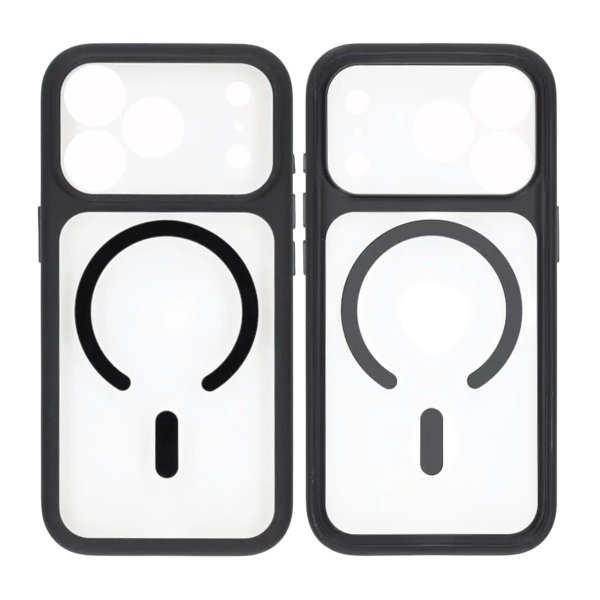 iPhone 17 Pro Cover Kameralinse MagSafe Transparent Sort