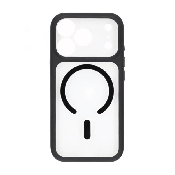 iPhone 17 Pro Cover Kameralinse MagSafe Transparent Sort