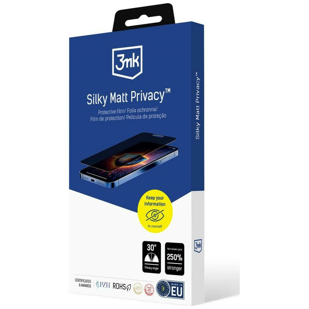 3mk Xiaomi 17 Ultra Skærmbeskytter Silky Matt Privacy