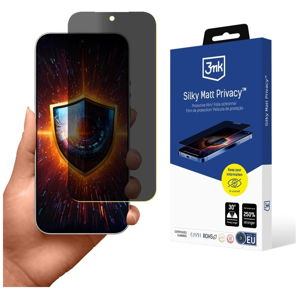 3mk Xiaomi 17 Ultra Skærmbeskytter Silky Matt Privacy