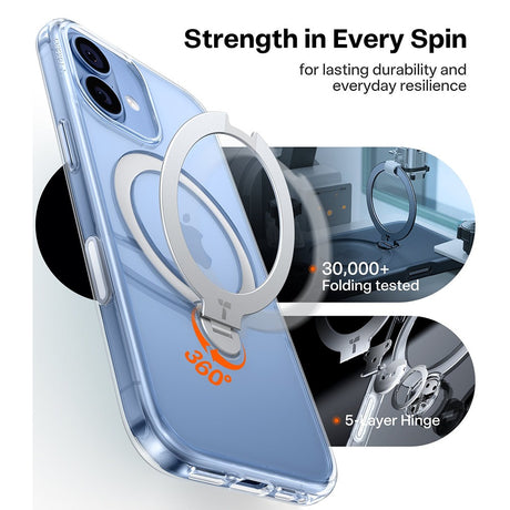 Torras iPhone 17 Cover Ostand Q3 Spin Klar