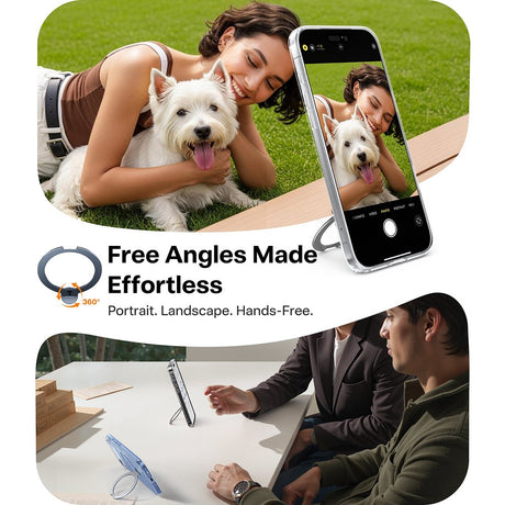 Torras iPhone Air Cover Ostand Q3 Spin Klar