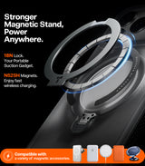 Torras iPhone 17 Pro Cover Ostand Q3 Air Shadow Black