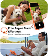 Torras iPhone 17 Pro Cover Ostand Q3 Spin Energy Orange