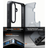 Torras Samsung Galaxy S26 Plus Cover Ostand Q3 Spin Obsidian-sort