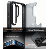Torras Samsung Galaxy S26 Ultra Cover Ostand Q3 Spin Obsidian Black