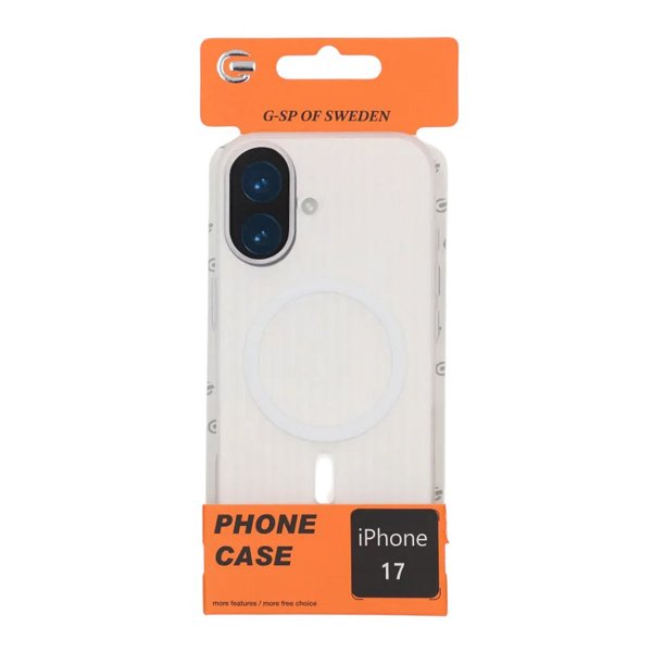 iPhone 17 Cover Riflet MagSafe Hvid