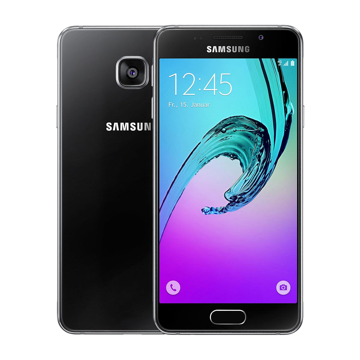 Brugt Samsung Galaxy A3 16GB Sort – God stand