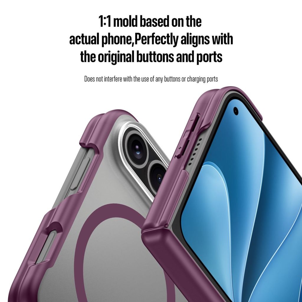Dux Ducis iPhone Duo Cover EXPN Series MagSafe Dark Cherry