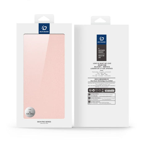 Dux Ducis Samsung Galaxy S26 Ultra Etui Skin Pro Series Lyserød