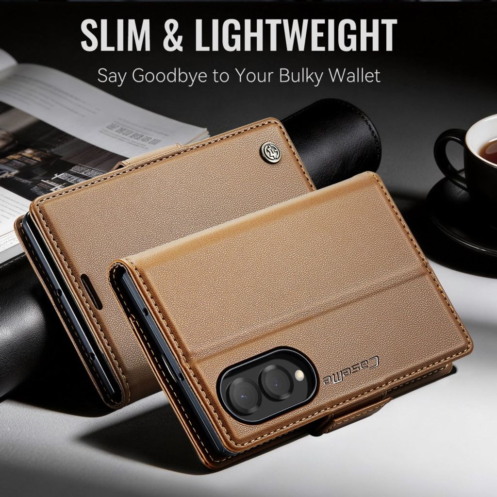 CaseMe Samsung Galaxy Z Fold 8 Etui 023 Series Brun