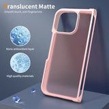 Google Pixel 11 Pro Fold Cover Frosted Lyserød
