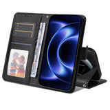 Xiaomi 17 Ultra Etui med Kortholder Sort