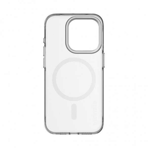 Decoded iPhone 15 Pro Cover Genbrugsplast Klar Etui Gennemsigtigt