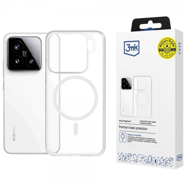 3mk Xiaomi 15 Cover Armor MagCase Klar