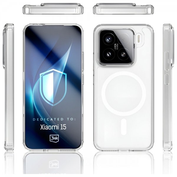 3mk Xiaomi 15 Cover Armor MagCase Klar