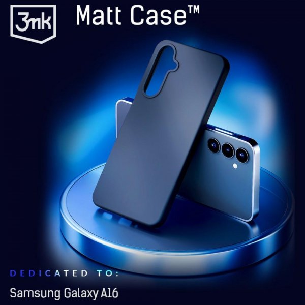 3mk Xiaomi Redmi 15C Cover Matt Etui Sort