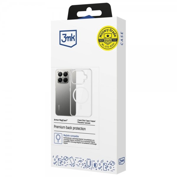 3mk Xiaomi 15T Pro Cover Armor MagCase Klar